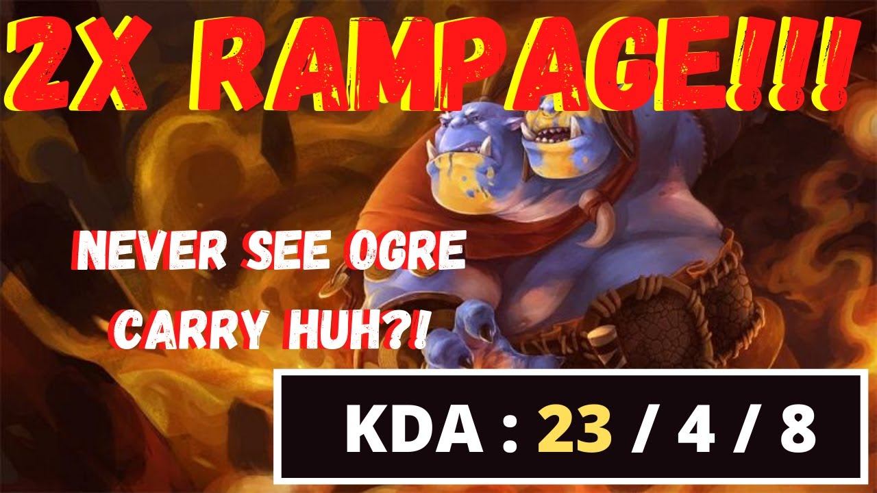 100% Multicast Like Hack Ogre Magi RAMPAGE With Dagon Build Deleted Everyone Like Paper | Dota 2 смотреть онлайн