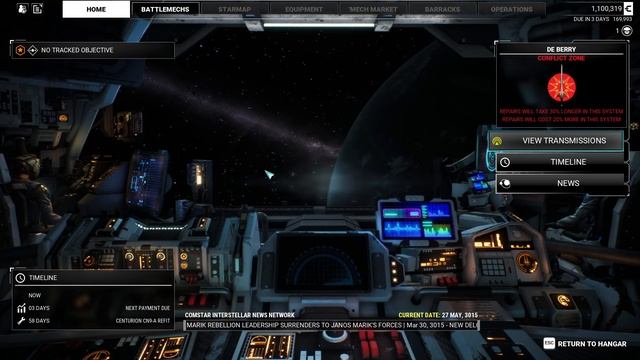 Yet Another Mechwarrior 5: Mercenaries - Campaign start смотреть онлайн