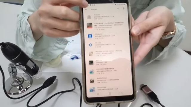細胞結構與功能：Liu A、B染色，手機顯微鏡操作影片 смотреть онлайн