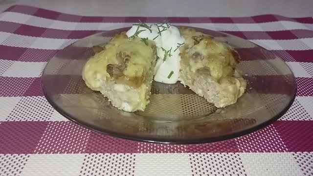 Мясные,, ГНЕЗДА " с Творогом и Грибами. Вкусно! смотреть онлайн