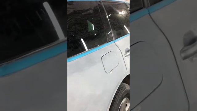 Покрасили Туарег в Титан! Не показали один этап подготовки - знаете какой? #touareg #титан #маляр смотреть онлайн