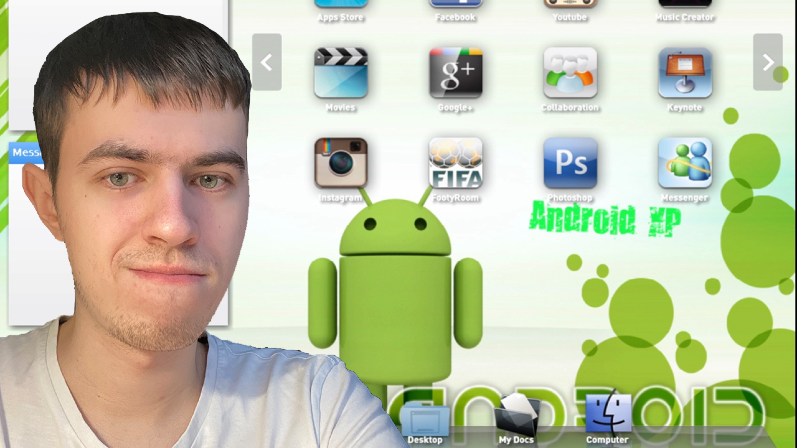 Армянин сделал Android XP для iPad! СуперКОМБО 3 в 1! смотреть онлайн