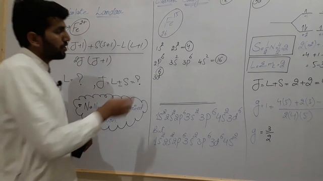 How to calculate Landau g factor for Fe2+ ion смотреть онлайн