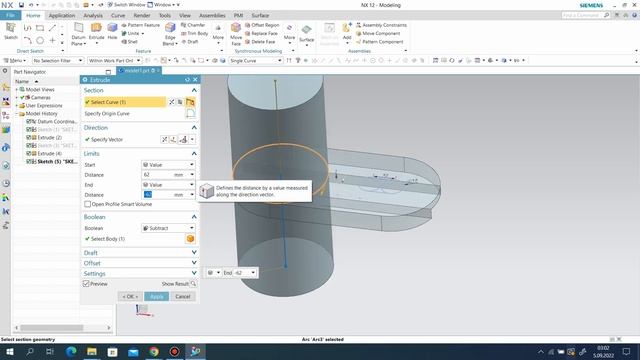 Siemens Nx 12 - Training Exercises Tutorial #27 смотреть онлайн