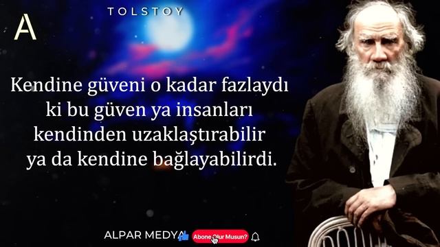 Rus Filozof Lev Tolstoy'un Hayat Üzerine Düşünceleri - Tolstoy En İyi Sözleri I Tolstoy Felsefesi