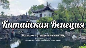 Большое путешествие в Китай. День шестой. Китайская Венеция. Шанхайский океанариум.