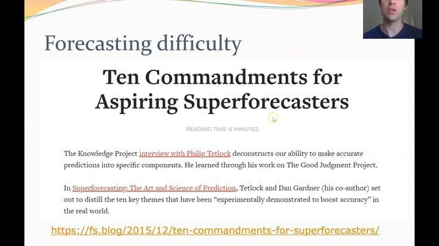 Lecture 7 - Forecasting 2 смотреть онлайн