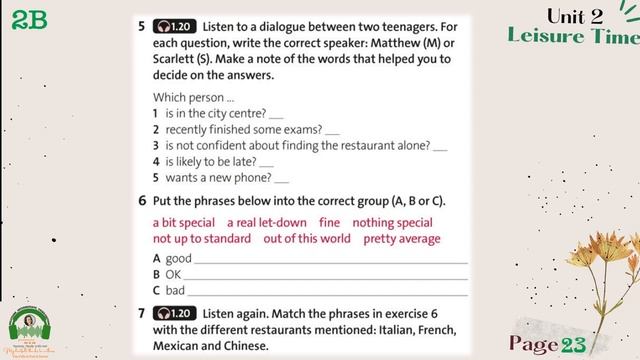 Solutions Intermediate Student's Book 3rd edition Listening CD1 Unit 1 2 3 смотреть онлайн