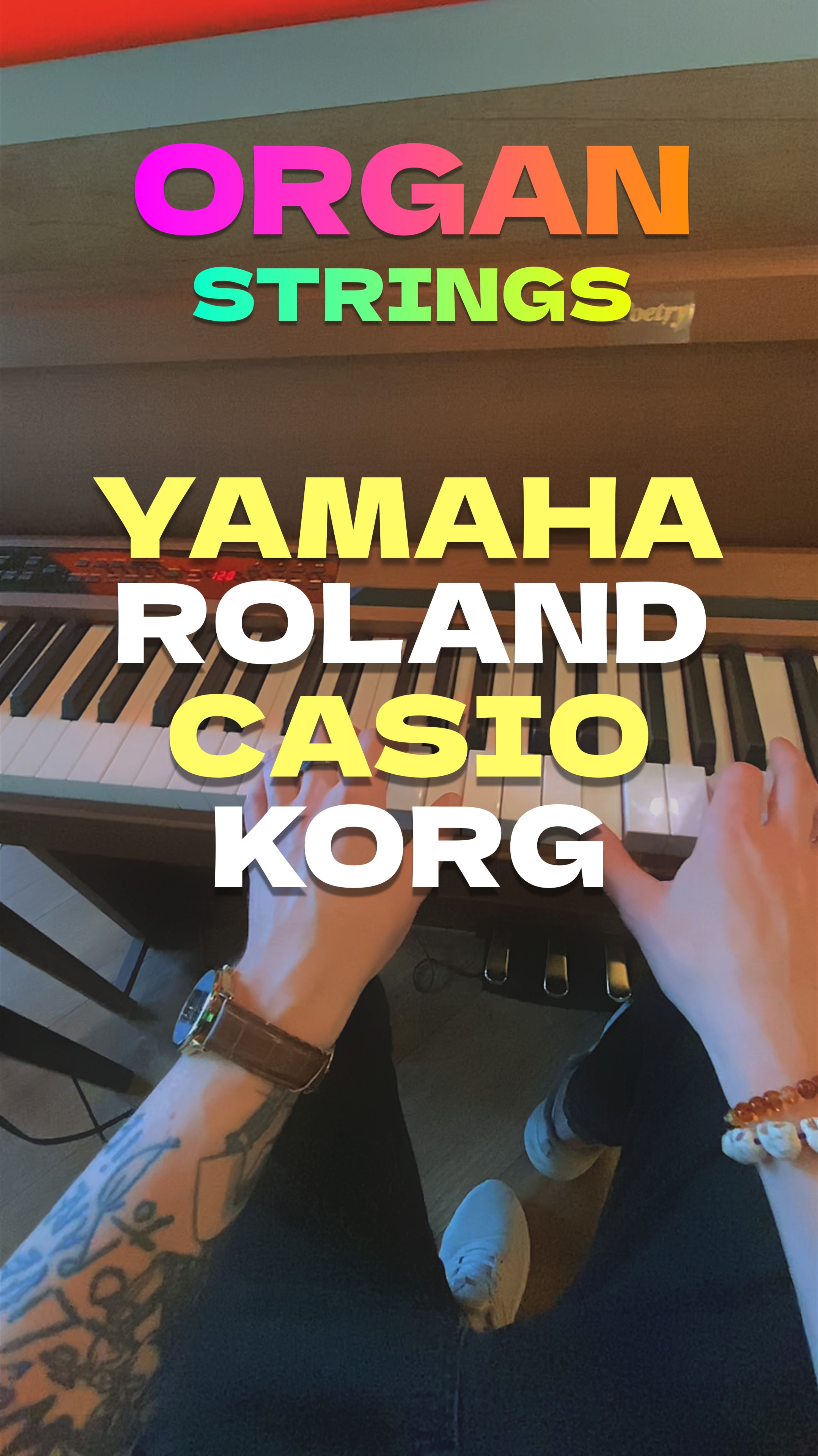 🎹 Organ | Strings #yamaha #roland #casio #korg #organ #piano #digitalpiano #фортепиано смотреть онлайн