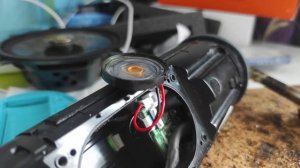 спалил динамик от игрушки (жёстко)