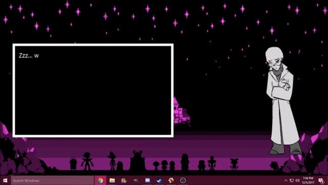 Handplates Gaster Ukagaka UPDATE 2- Fuzz and New Sleeping Dialogue! смотреть онлайн