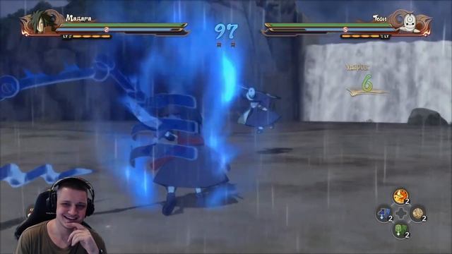[2] БАЛДЕЖНОЕ ПРОХОЖДЕНИЕ Naruto Shippuden: Ultimate Ninja Storm 3 (Наруто) | Реакция смотреть онлайн