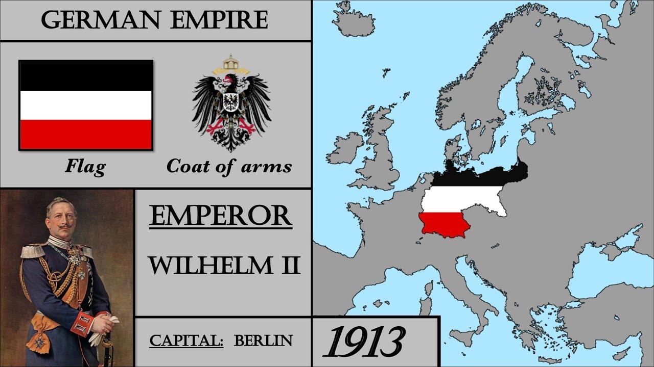 German Empire (1871-1918) History. Every Year. EUROPE ONLY. смотреть онлайн