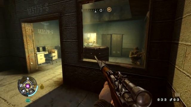 Lets Play Wolfenstein Uncut (HD) Part 12 - Sniper Action смотреть онлайн