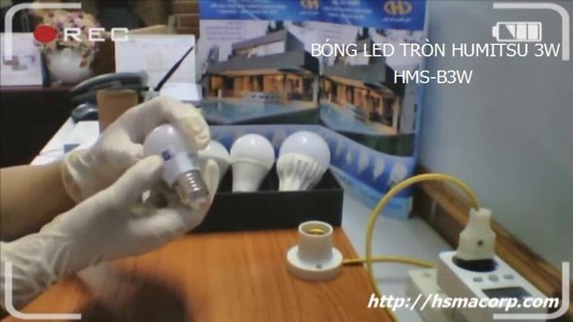 Review Đèn LED Tròn Humitsu Japan - Code HMS B3W смотреть онлайн