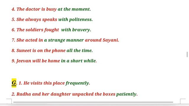 7th Lesson : 18 Phrases answer key Class 7th Collins English Grammar & Composition. смотреть онлайн