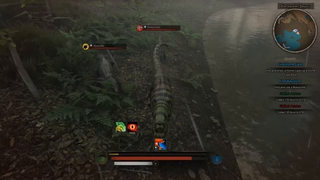 We Were Ambushed by a Sea Dragon and Thanator.. - Path of Titans Update & Noviana Mod смотреть онлайн