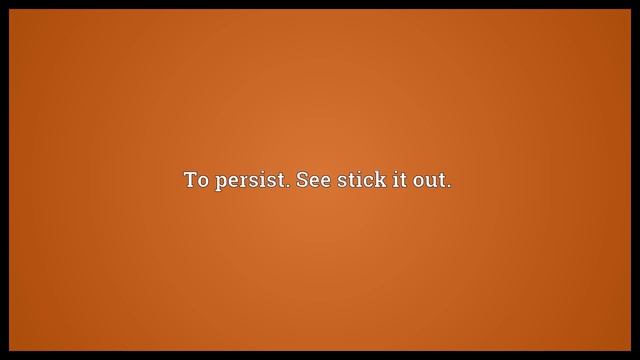 Stick out Meaning смотреть онлайн