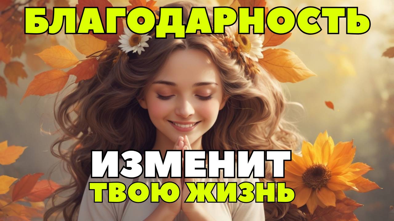 Сила благодарности: как она меняет жизнь смотреть онлайн