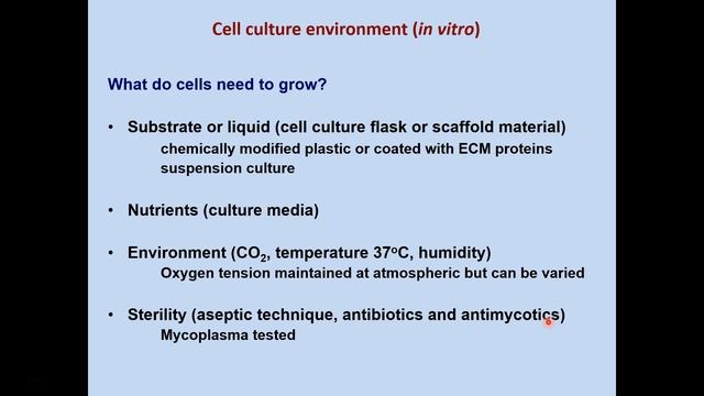 Basics of Cell Culture смотреть онлайн