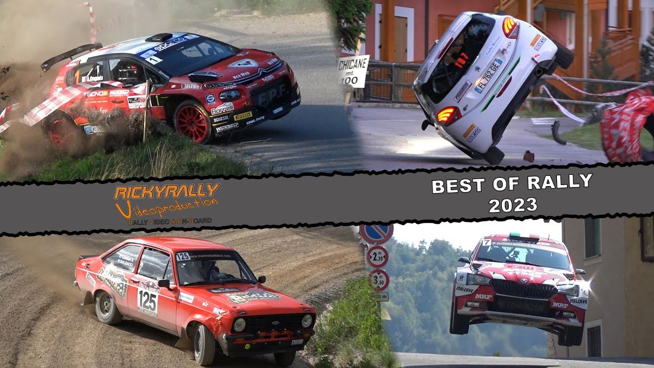 BEST OF RALLY 2023 // Flat Out - Crash - Show // RICKYRALLY Videoproduction