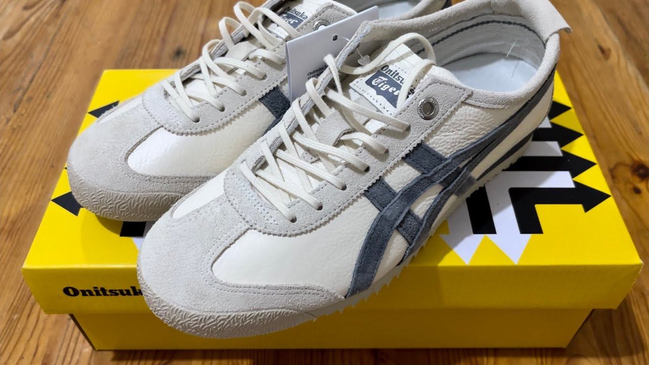 Onitsuka Tiger MEXICO 66 SD Grey Unboxing смотреть онлайн