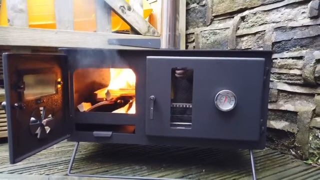 Outbacker oven wood stove смотреть онлайн