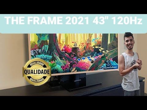 THE FRAME 2021 43' 120Hz QLED 4k | UNBOXING смотреть онлайн