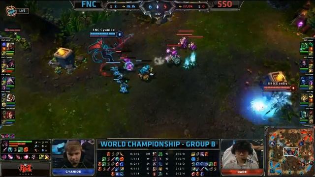 Fnatic vs Samsung Ozone смотреть онлайн