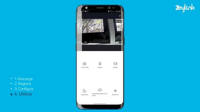 Configuración Rápida Cámara Wifi LED Alto Brillo смотреть онлайн
