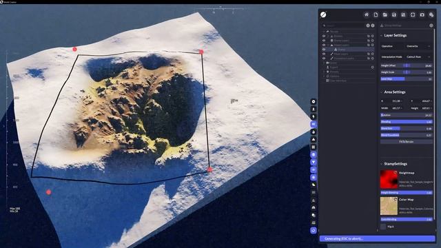 World Creator 2023  Ep. 10  Shape Layers - Stamps