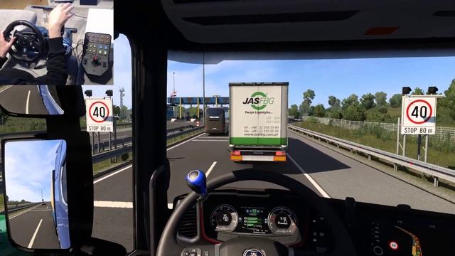 Euro Truck Simulator 2 | Logitech G29 / G920 | Tobii Eye Tracker 5 | Thrustmaster TH8A | ETS2 Mods смотреть онлайн