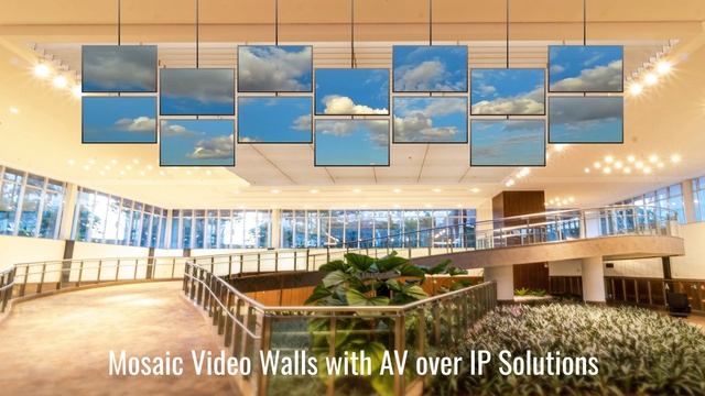 Mosaic Video Wall Key Digital Solution смотреть онлайн