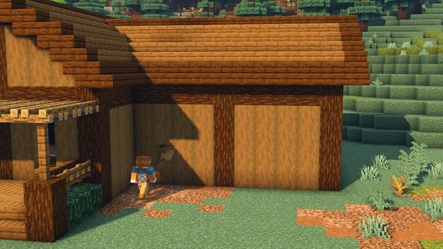 Minecraft Log Cabin Tutorial [How to Build] смотреть онлайн