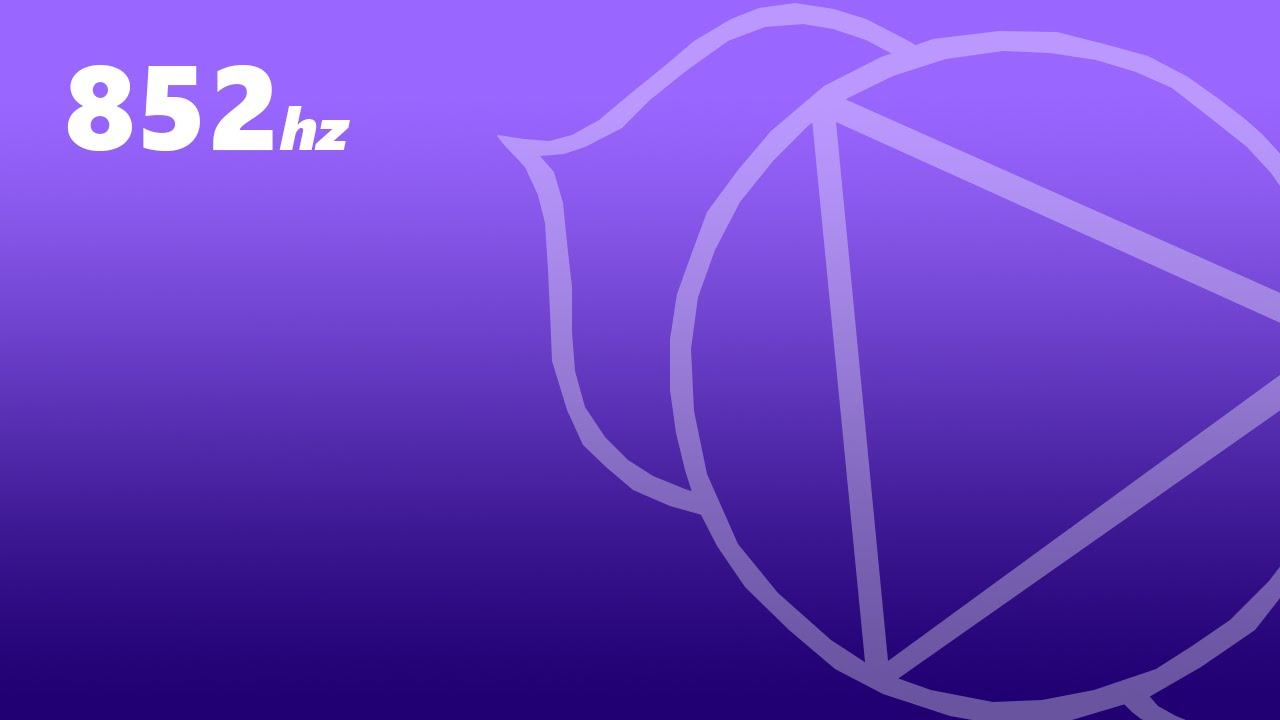Indigo Chakra Solfeggio Harmonics 852 hz смотреть онлайн