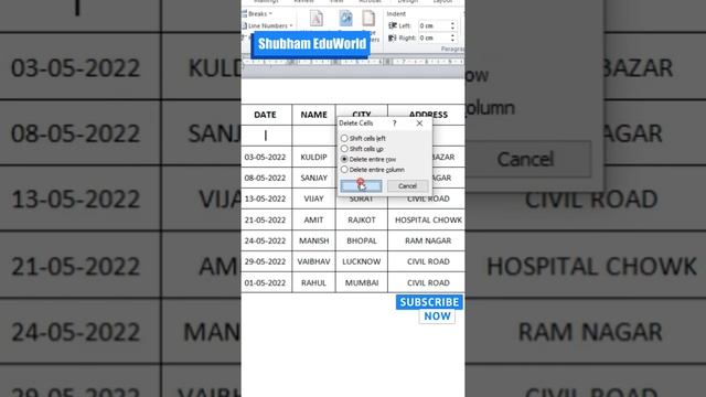 How to Move Table Rows Up and Down in MS Word in Shortcut || #msword #words #computers #data смотреть онлайн