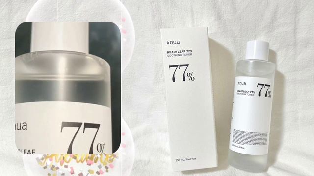 Anua 77%  Heartleaf Soothing Toner | Best Toner For  Redness, Acne, Eczema And Rosacea.