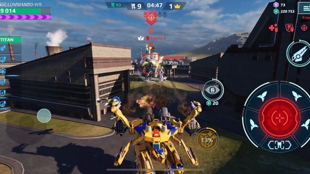 Súper Charge Ares | Only Ares Can beating Full Titan | War Robots Gameplay смотреть онлайн