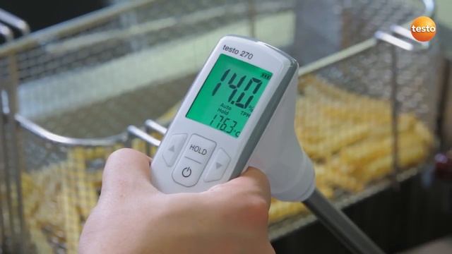 Cooking Oil Tester - Testo 270 смотреть онлайн