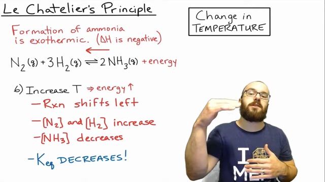 Le Chatelier's Principle, Pt. 3: Change in Temperature смотреть онлайн