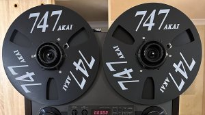 AKAI GX-747 (Boeing) демонстрация работы