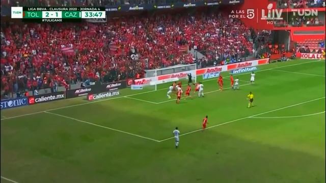 Resumen y Goles | Toluca 3 - 3 Cruz Azul | Liga Mx - J-4 CL-2020 | TUDN смотреть онлайн