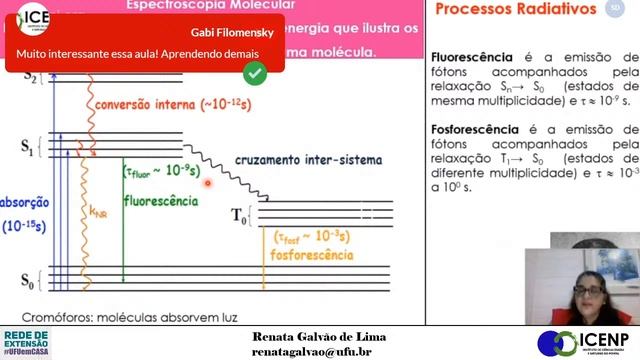 A Luz da Luminescência - Renata Galvão - #5 Colóquios Química смотреть онлайн