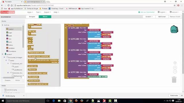 App e-commerce Thunkable Part 3 смотреть онлайн