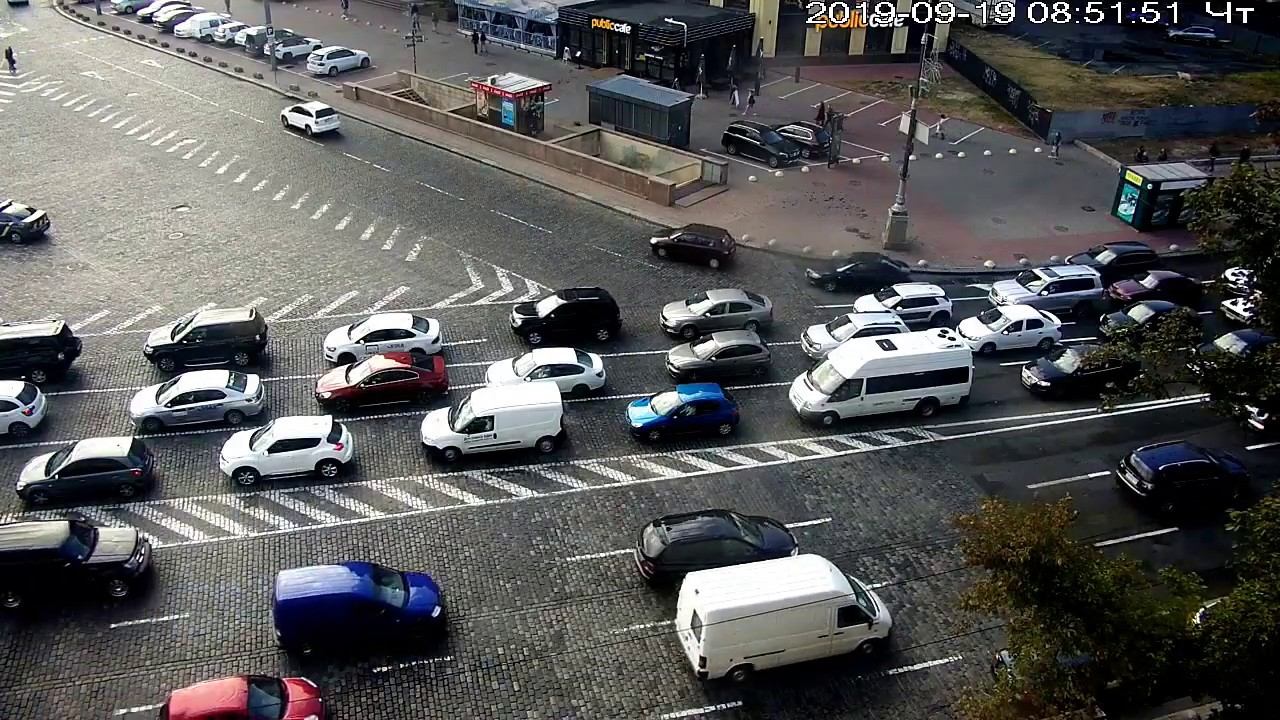 Веб-камера Киев Европейская площадь + Майдан 2019 09 19 смотреть онлайн