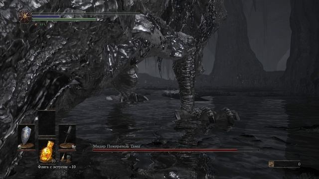 Dark Souls III DLC - The Ringed City Прохождение #3 (Мидир, Я его выключил !!!)