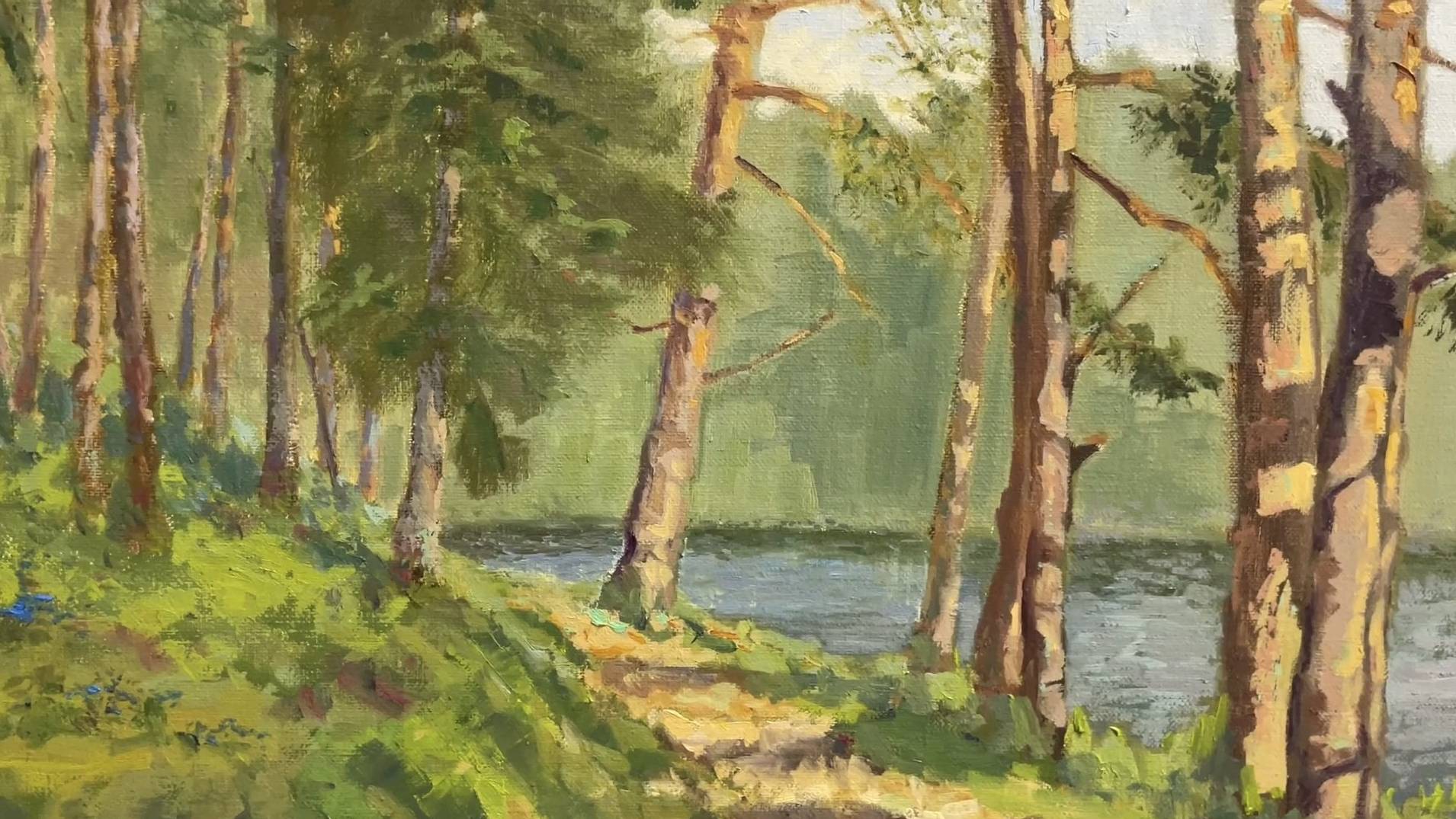 ДВИЖЕНИЕ ЦВЕТА. Выставка Натальи Альмехайри в Музее истории г. Обнинска. Ноябрь 2024 г. смотреть онлайн