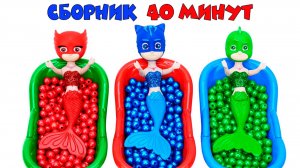 Сборник #4 мультиков для самых маленьких зрителей. Разноцветные яйца. Новые игрушки. Слаймы. Звуки