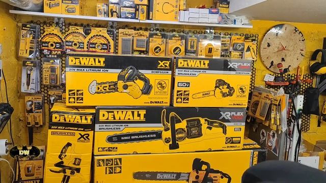 Цепные пилы DeWALT смотреть онлайн