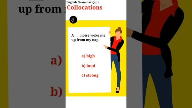 Collocations | English Grammar Quiz смотреть онлайн